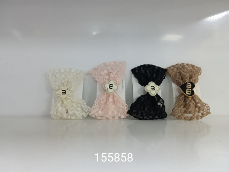 Зажимы д/волос ткань