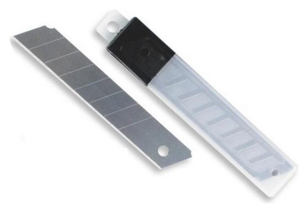 Лезвие для канц.ножа большого 18мм 10шт/уп