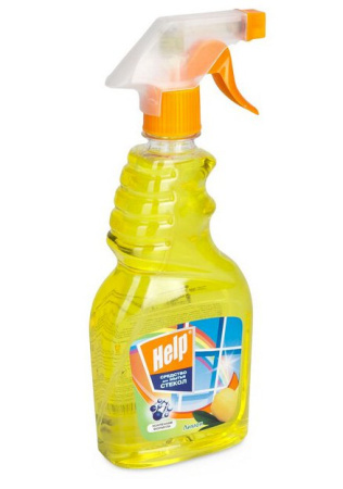 Сред-во д/стекол Хелп 500мл с курком