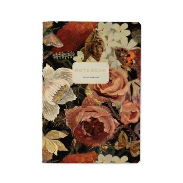 Тетрадь 40л Евроформат Flora. Lush Bouquet