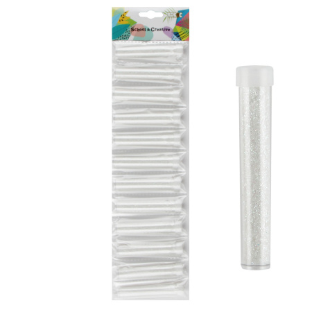 Блестки Белые 12шт 5гр