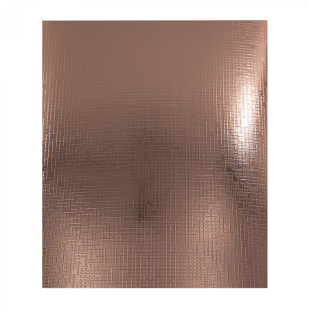 Тетрадь 48л Gold metallic, лён