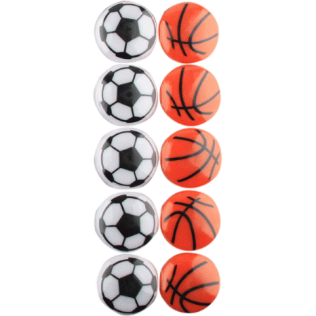 Магниты д/доски круглые d35мм 10шт/уп Balls