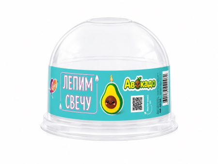Набор д/творчества Лепим свечи Авокадо