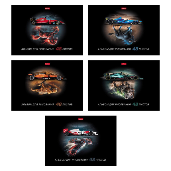 Альбом 48л Animal power, скоба