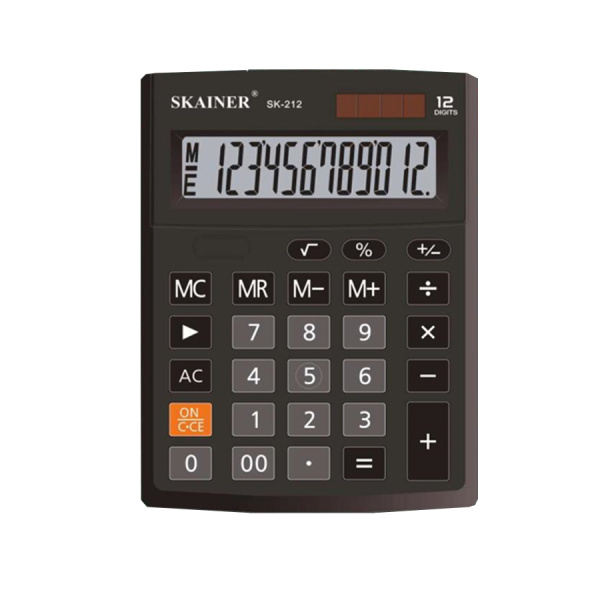 Калькулятор  наст. 12разр. дв.пит.