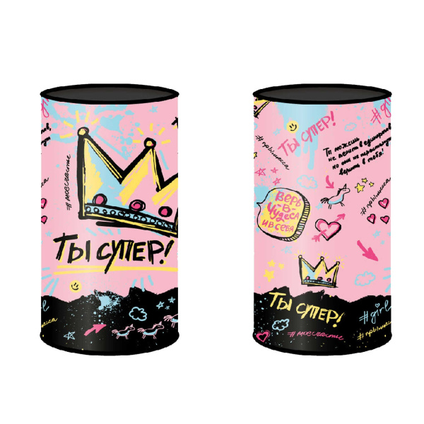 Копилка метал. Ты супер! 15,7*10*10см