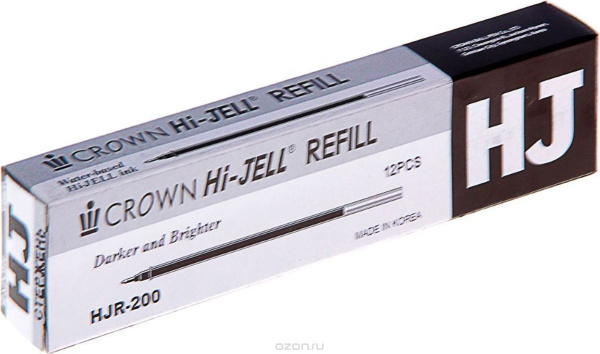 Стержень гель черный 0,5мм^