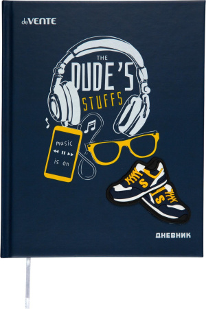 Дневник шк. 7БЦ/м. Sneakers, иск.кожа, шелкография, аппликАКЦИЯ
