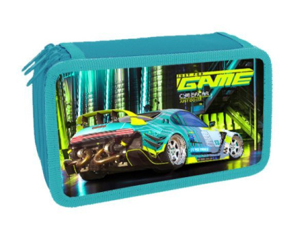 Пенал 3отд/м Game auto