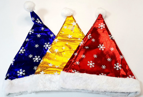 яКолпак парча Снежинка/Звезда