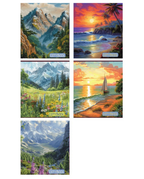 Тетрадь линия 36л Релакс