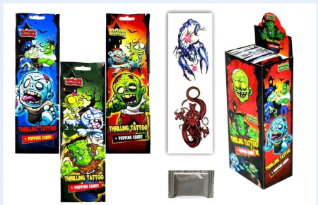 Взрывная карамель "Thrilling tattoo" (36шт)