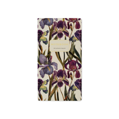 Тетрадь А6 30л Евроформат Flora. Ирисы