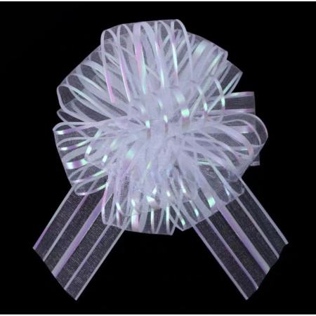 Бант упаковочный 30мм Шар белый