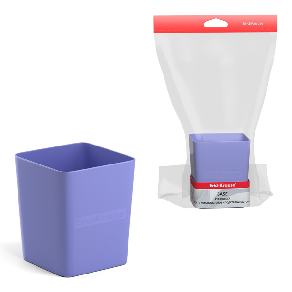 Подставка /канц.принадл. Base Pastel фиолетовая $