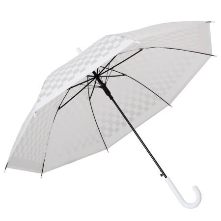 Зонт-трость клетка  D92см