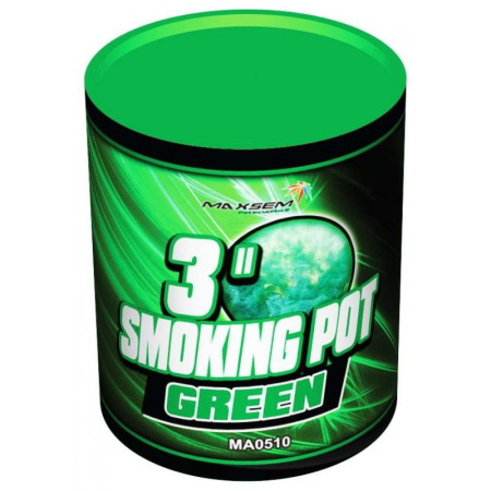 яДымовая шашка Smoking pot,  зеленый  (60сек)