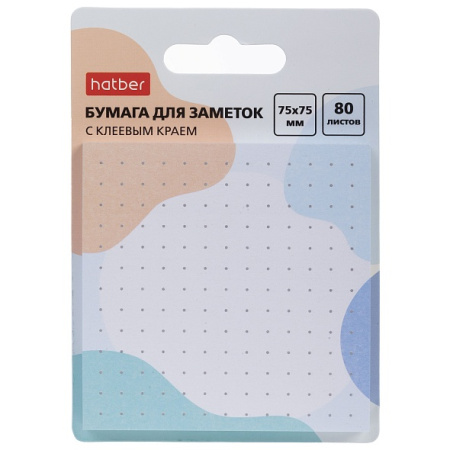 Стикер 75*75мм Color Dots 80л