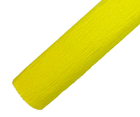 Цв бумага. крепир.50*250см Желтая v.3