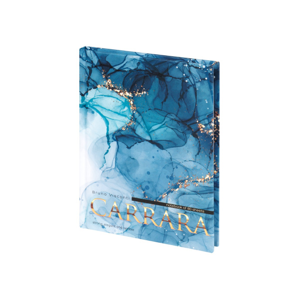 Бизнес-блокнот А6  80л 7Бц Carrara