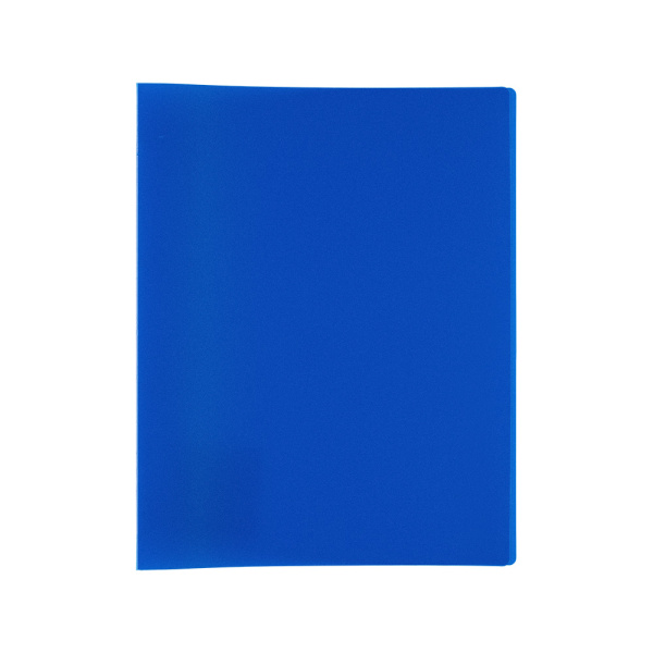 Папка с 4-мя кольцами 17мм Синий, песок