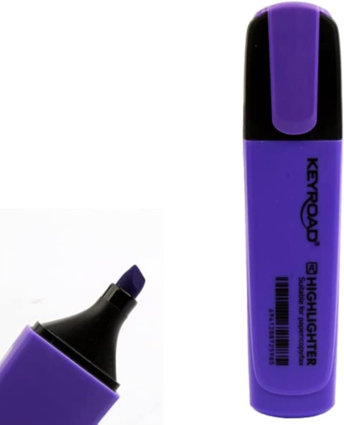 Маркер  текст фиолетовый Neon