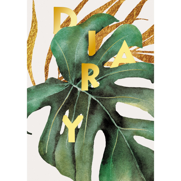 Ежедневник А5 7БЦ In the plans. №1,  152л, тиснение фольгой