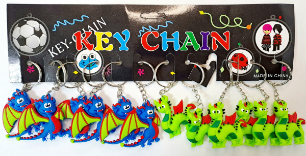 Брелок резина Дракончик