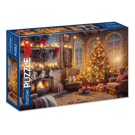 Пазлы 1000 эл Вечер у камина