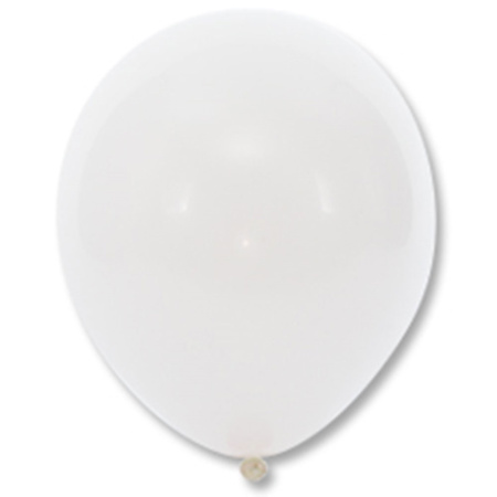 Шар возд Пастель 26см Белый (Е10")