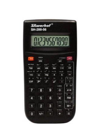 Калькулятор  инженерный 10разр. чёрный АКЦИЯ