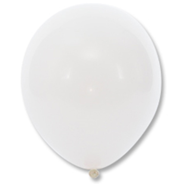 Шар возд Пастель 26см Белый (Е10")