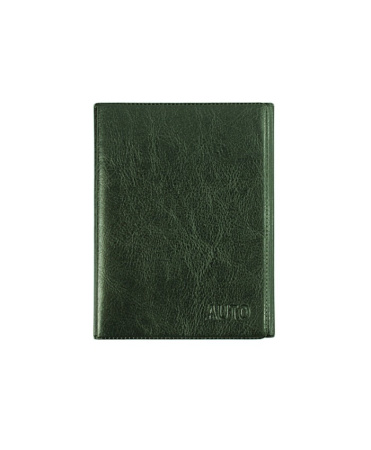 Обложка/автодок Зелёный, складная