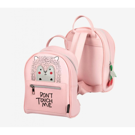 Рюкзак Подростковый 25*20*10см Cherry Hedgehog, 1 отд, 2 карм