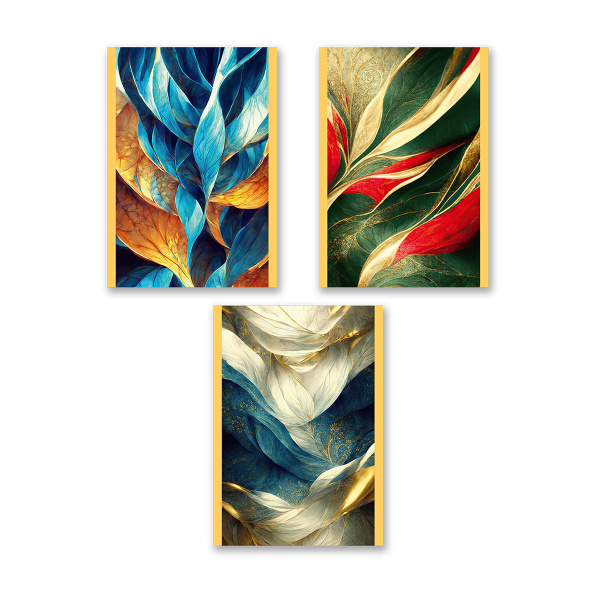 Блокнот А6  48л Золотые узоры, твин лак