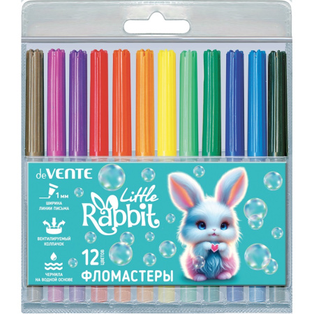 Фломастеры Little Rabbit 12цв