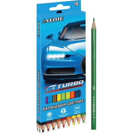 Карандаши Turbo 18цв, 2М