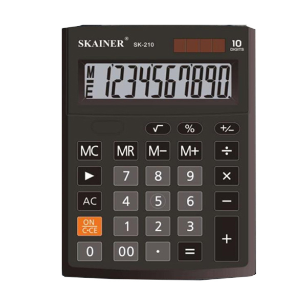 Калькулятор  наст. 10разр. дв.пит.