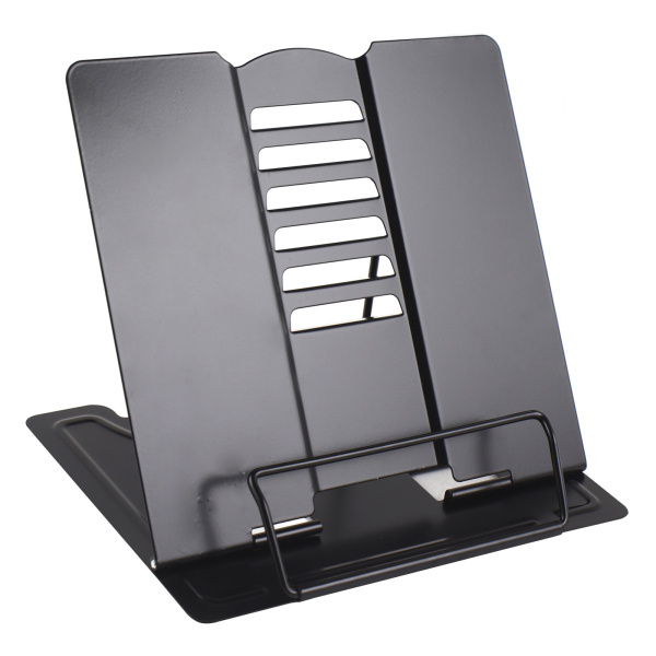 Подставка для книг металлическая Чёрная