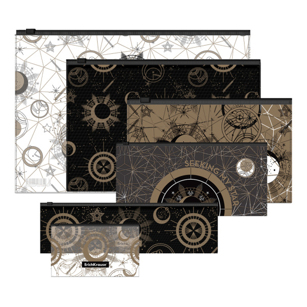 Папка на молнии Magic Sky набор 6шт АКЦИЯ