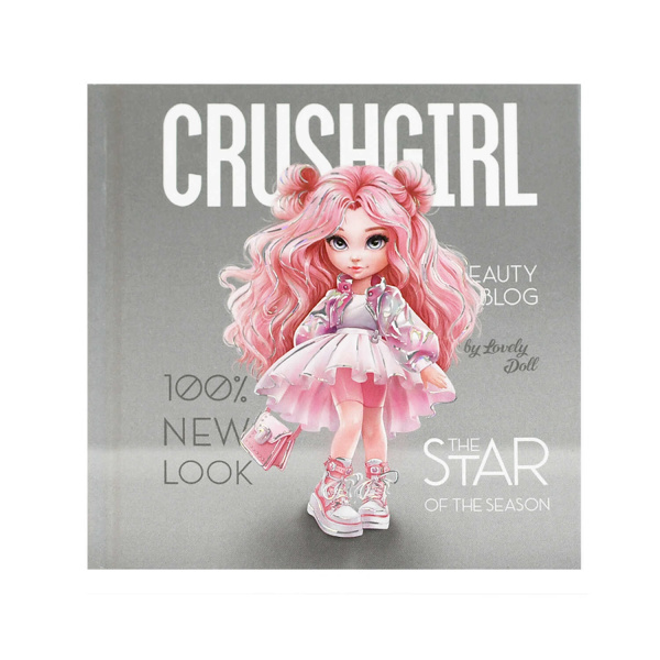 Блокнот 105х105мм 7Бц 48л Красотка, в точку