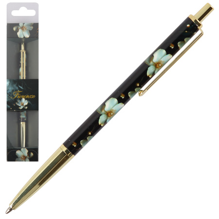 Ручка подар Fiorenzo Анемон, синяя, футляр