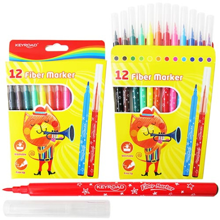 Фломастеры 12цв Keyroad
