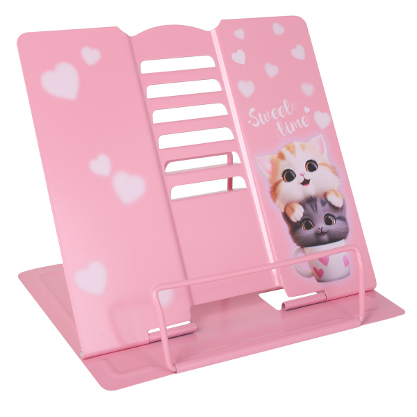 Подставка для книг металлическая Cute cats