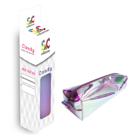 Пенал объёмный Candy переливающийся АКЦИЯ
