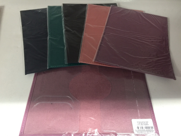 Обложка/паспорта натур. кожа Шик ассорти