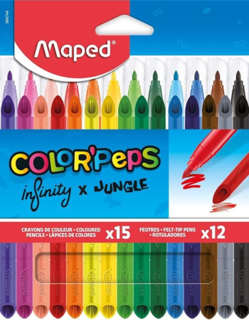Набор для рисования Color`Peps 27 предм. (фломастеры, каранда