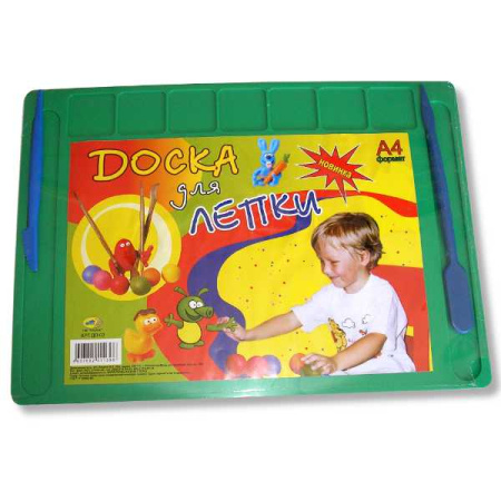 Доска для пластилина А4 +стеки ^