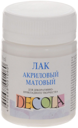 Лак акриловый матовый Декола 50мл